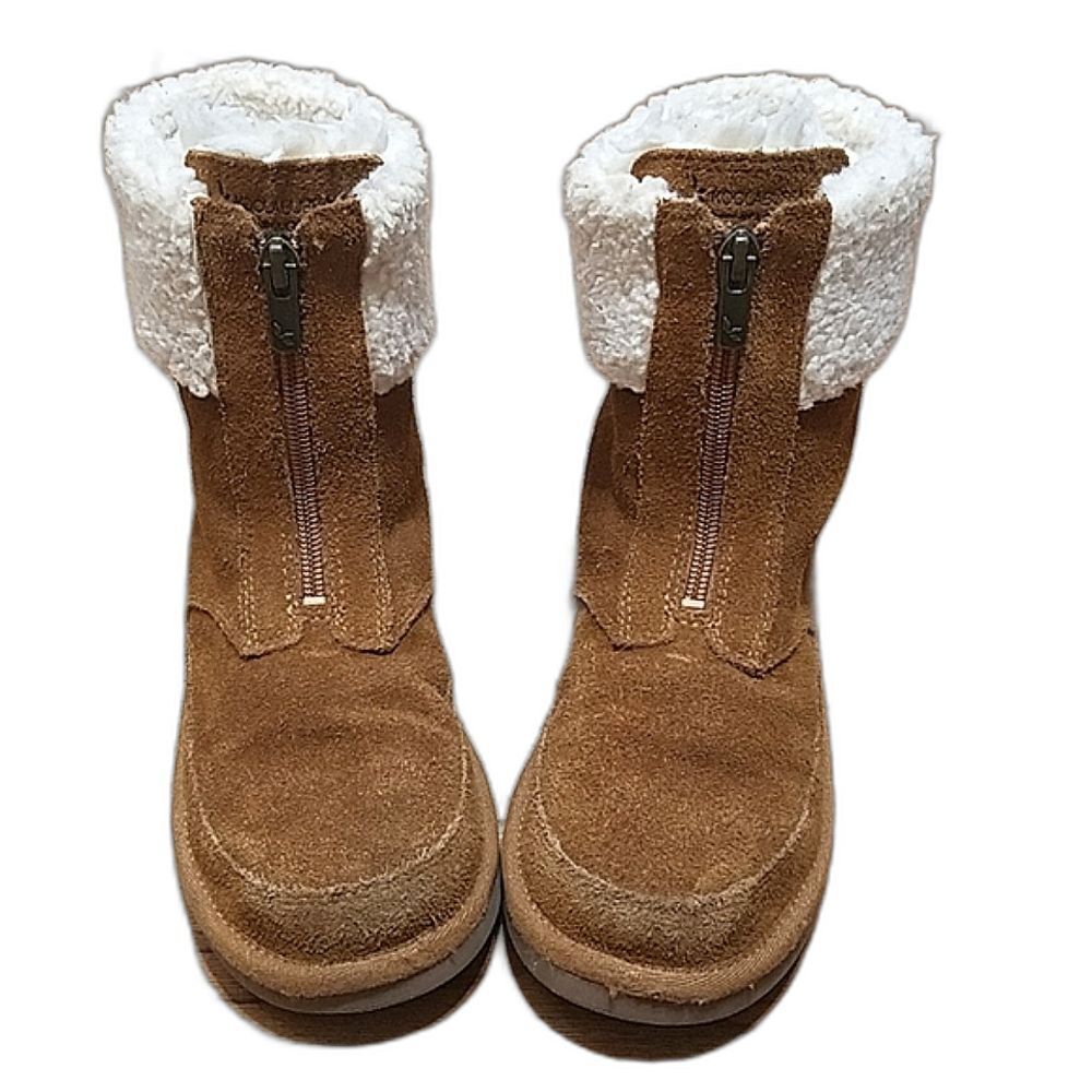 Koolaburra by Ugg Lytta GIRLS SZ 1 Boots, Short Tan Shearling, 1121540k